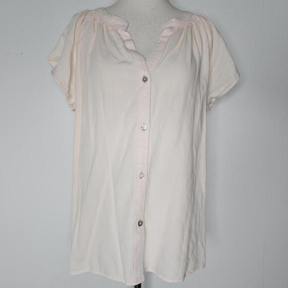 Rails Tops - NWT Rails Women's Pink Button Down Blouse Size Small
